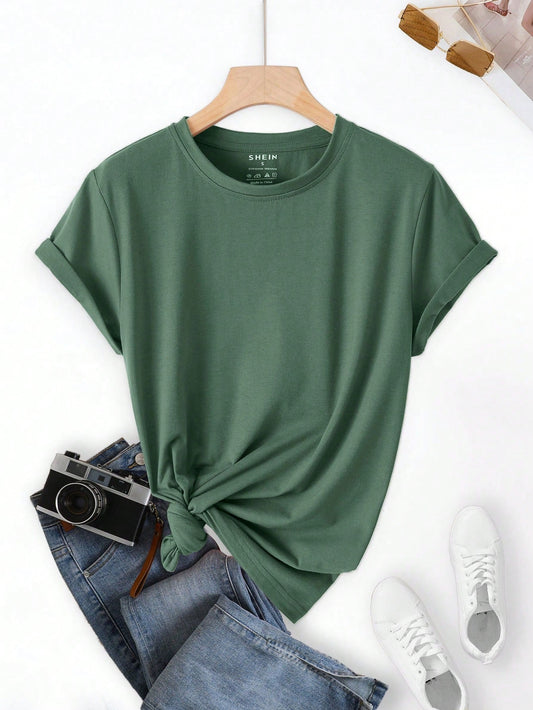 Soft Autumn Green T-Shirt von Color Compass – perfekt für deine Season Damen T-Shirts